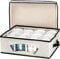 UCK-KIT Cup und Kaffeetasse Aufbewahrungsbox Organizer mit Trennwänden, Aufbewahrungsbehälter Hard Shell mit 12 Fächer für Tassen Moving und Schutz