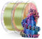 Chitu Systems Conjure Silk PLA 3D Drucker Filament, 1.75mm Tri-Color Filament, Silk Rot Gelb Blau 3D Druck Filament 2KG/4.4lb