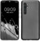 kwmobile Case kompatibel mit Xiaomi Mi Note 10 Lite Hülle - Schutzhülle aus Silikon metallisch schimmernd - Handyhülle Metallic Grau