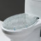 Unikicool Siège De Toilette en Résine,Abattant WC Paillettes,Lunette WC,Abattant De Toilette en Résine Paillettes,Abattant WC Standard,Siège De Toilette épaissi en Résine,pour Toilette