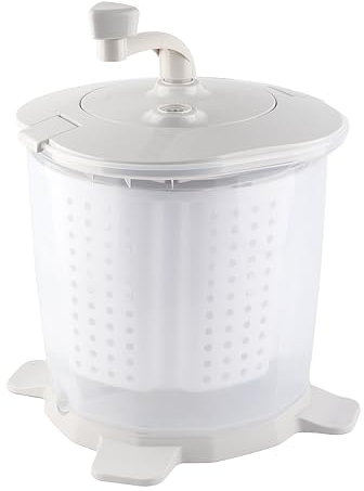 Tragbare Mini-Waschmaschine, manuelle Waschmaschine, Unterwäsche, Wäsche für Zuhause, Schlafsaal, Grau
