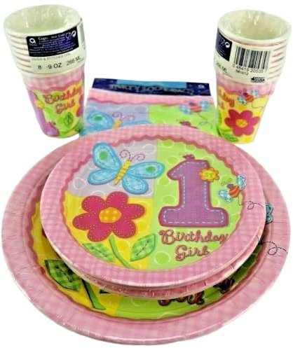 Generic Assiettes jetables HUGS AND STITCHES (Taille unique) (Multicolore)