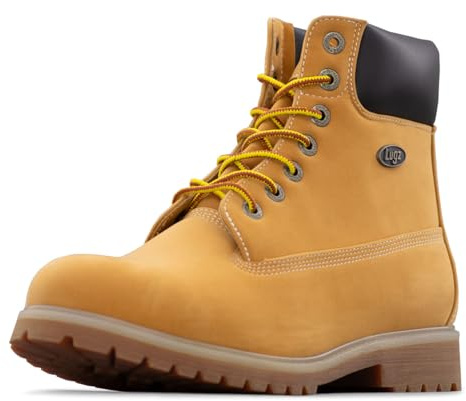 Lugz Men's Convoy Classic 6-inch Chukka Boot, Golden Wheat/Bark/Tan/Gum, 10.5 M