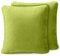 Amago - Kissenbezug 2er Set, Cashmere-Feeling, 50 x 50 cm - Limone