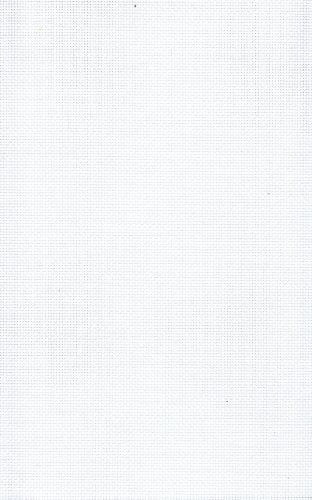 Kreuzstich-Stoff, Stramin, 18ct., weiß, Aida-Gittergewebe, 50 x 55 cm