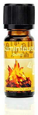 20 verschiedene weihnachtliche und winterliche Duftöle Aromaöle Raumduftöle zum wählen in je 10 ml Fläschchen (Kaminfeuer)