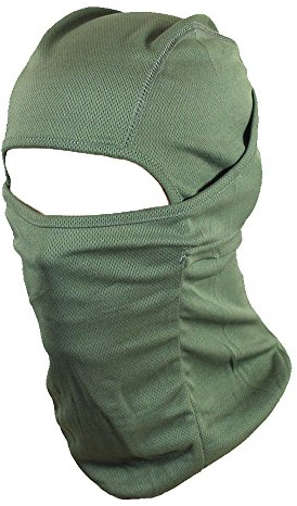 Mil-Tec Unisex Balaclava Sturmhaube, Oliv, One Size