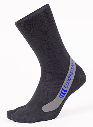 COMPRESSANA TAPE SOX - Hallux Valgus Korrektur-Socken mit eingearbeiteten Tapes - die wirksame und alltagstaugliche Lösung bei Hallux Fußfehlstellungen 1 Paar