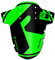 Rie:Sel Unisex Adult Criss Cross Mudguard for Gravel/country/cx Bikes Front Fork Fender - Green, One Size