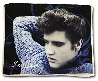 Elvis Presley Küchentuch, Blau