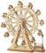 Rolife Woodcraft Baukasten Riesenrad 3D-Holzbausatz für Selbstmontage Spielzeug Geschenk für Kinder, Jugendliche und Erwachsene