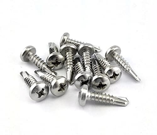Vis Hexagonale Auto-perceuse pour Aluminium DIN 7504N Acier Inox A2 (3.5x9.5) x20