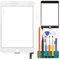 Ersatzteil-Set für iPad Mini 4 7,9 Zoll (2015, A1538, A1550), Touchscreen-Digitizer, Glasscheibe, Matrix, Reparatur-Set (kein LCD), Weiß