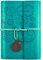 Asten Leder Notizbuch, Nachfüllbar Tagebuch, Vintage-Spiralbindung Tagebuch Reisetagebuch zum Schreiben Mit Linienpapier, Geschenk für Mädchen, Jungen, A6 18x13cm, Blau