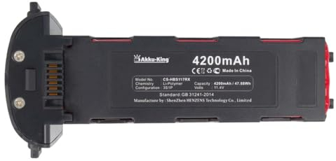 Akku kompatibel mit Hubsan Zino H117S, Zino Pro - Li-Polymer 4200mAh