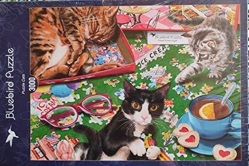 Bluebird Puzzle - Puzzle Cats - Katzen 3000 Teile (70567)