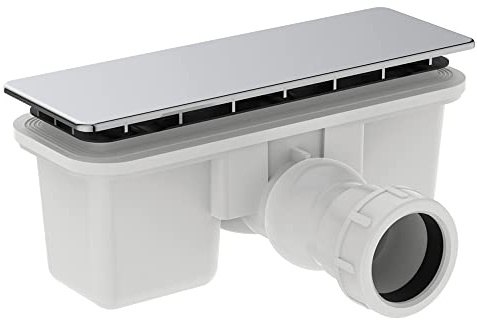 Ideal Standard Ultra Flat New Shower Tray Waste with Chrome Cover, E2331AA