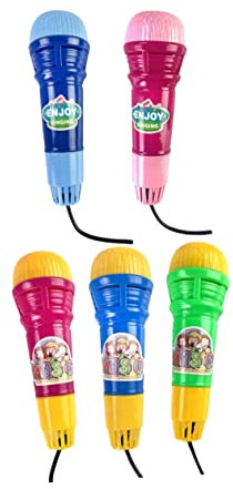 TOYANDONA 5pcs Echo Toy Babys Toys Toy Microphones Children Music Toys Kids Echo Toddler Simulated for Child Plastic Voice Changer