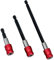 Teocpai 3pcs Tige d'Extension Magnétique Embouts de Tournevis à Tige Hexagonale 1/4 Porte-embouts Forets à Changement Rapide 60/100/150mm