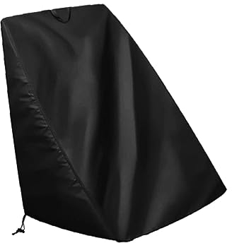 JISADER Schlauchtrommel-Abdeckungen, Gartenschlauch-Rollen-Abdeckung, tragbar, für Rasen, Terrasse, Ersatzteile, Schlauchwagen-Schutz, Schwarz