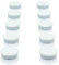 PYJLBX Fridge Magnets - Heavy Duty, Mini Round Magnets for Crafts, Fridge, Notice Boards (White, 10 Pack)