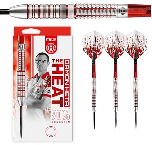 Harrows Damon Heta V2 90% - Steeldarts 23 Gramm