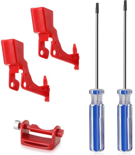 LANMU Schalter Verstärkt Set Ersatzschalter für Staubsauger Griffhalterung Halterung Fixierung kompatibel mit Dyson V10 V11 Handstaubsauger(Mit Einbauanleitung)