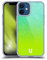 Head Case Designs Wasser Grün Neon Regen Schatten Gelhülle [Militärischer Schutzgrad] Kompatibel Mit Apple iPhone 12 Mini Und Kompatibel Mit MagSafe