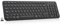 cimetech Clavier sans Fil Bluetooth, Clavier AZERTY Rechargeable sans Fil Multi-dispositifs avec 3 Canaux BT5.1 + BT5.1 + USB 2.4G, Pavé Numérique pour Win11/10/9，MacOS, iOS, Android, PC-Noir