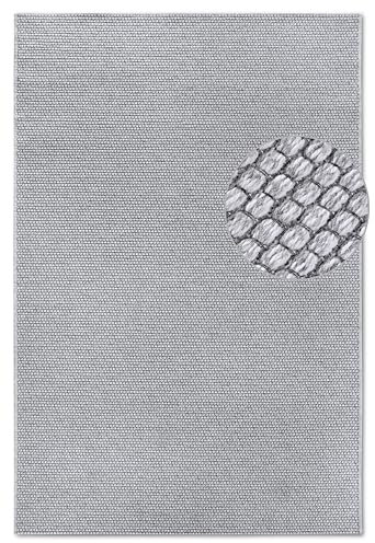 Villeroy & Boch Wollteppich Charles - Natur Wohnzimmerteppich - Schurwolle & Natürlich - Boho Skandi Teppich Wolle für Wohnzimmer, Schlafzimmer, Esszimmer, Flur –Natur Creme, 200x290cm