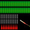 50 Stück Knicklichter Angeln 4.5 x 37.5 mm Angeln Leuchtstäbefür Nachtangeln Grün Nachtlicht für Angelrute Knicklicht für Angelruten Led Knicklicht Angeln für Outdoo Angeln