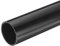 QUARKZMAN Tube Rigide en PVC Tube Rond 45,2mm ID 50mm OD 20cm Longueur Noir pour Conduite d'Eau, Artisanat, Manchon de Câble