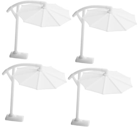 Abaodam Umbrella Mini Accessories Miniature Garden Sun Visor for Patio Sand Table Models and Dollhouse Decor