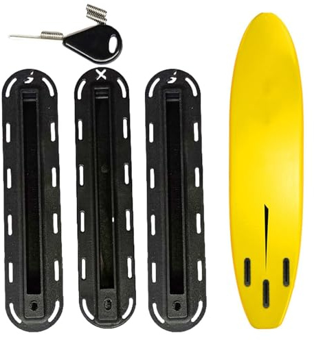 Tuxxjzm Surfboard Fin Box Lock - Professioneller Ersatz Leichter Ruderschlitz | Paddle Board Fin Ersatz | Surfboard Ruder Slot für Surfzubehör