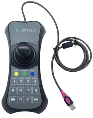DIKAMAN Joystick, Caja de control imágenes comunicación SMC72-USB, controlador caja portátil Joystick tres ejes Hall