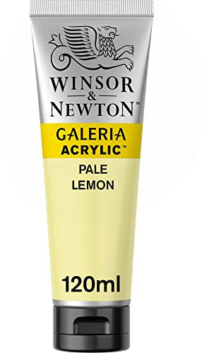 Winsor & Newton Acrylique Galeria 120ml Jaune Pâle Série 1