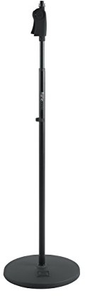 Gator Frameworks - GFW-MIC-1201 - stand deluxe a base rotonda da 12 per microfono