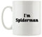 Pixxprint I'm Spiderman Fun Action Movie Held - Tazza