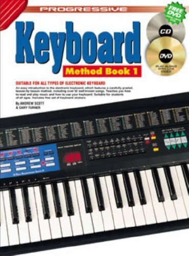 Progressive Electronic Keyboard: Book 1 / CD Pack by Scott, Andrew (2004) Paperback