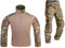 Paintball-Ausrüstung Mensche Militärkleidung, Paintball-Uniform, War Game Combat Gen3 Taktische Uniform und Knieschützer, Multicam MC, Multicam, L