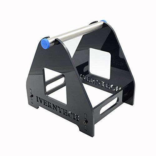 Iverntech 1 Spule Acryl 3D Drucker Filamenthalter Montage Rack für PLA, ABS, Holz, TPU, Nylon, flexible Materialien…
