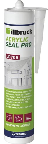 ILLBRUCK 395867 Bauanschlussfugen-Acryl LD705 20% 310ml, weiß