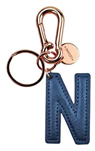 Legami INK0014 My Initial Porte-clés N Blue Bleu, bleu, Taglia unica