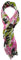 TigerTie Designer Schal in rosa grün dunkelgrün grau gemustert - Gr. 180 x 50 cm