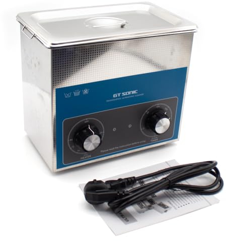 Toplionace 220V VGT-1730QT Ultraschallreiniger Timer Temperatureinstellung Edelstahl Tank Bad Für Elektronische Chirurgische Teile Reinigungsmaschine 3L