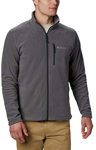 Columbia Fast Trek 2 Full Zip Fleece, Giacca In Pile Con Cerniera Intera Uomo, City Grey, XXL