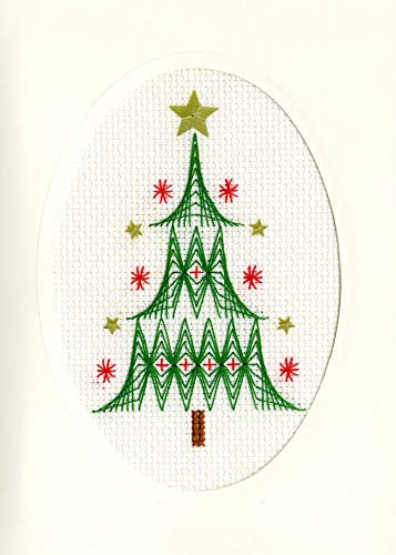 Bothy Threads Cross Stitch Kit - Christmas Card - Christmas Tree