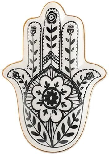 Stephanie Imports Assiette à Bijoux en céramique