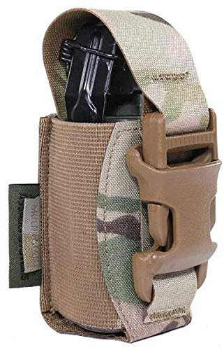 WARRIOR - A.S. was Laser Cut Single Flash Bang Pouch, Multicam