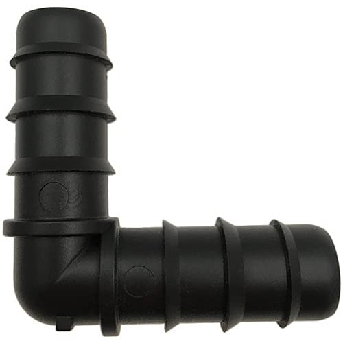 Grow Insane Lot de 5 connecteurs coudés triple cannelés en polyéthylène basse densité 19 mm